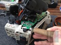 Canon EX1Hi HI8 Camcorder Restoration / Repair – Disassembly