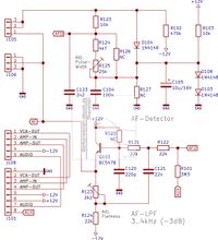 Etherwave Modification Board EW-REB 01-2021 AF Detector & Filter circuit