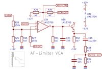 EW-REB 12-2020 Schematic-Detail of AF-Limiter-VCA (EW-Mainboard)