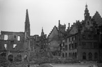 Frankfurt am Main Römer - Haus Klein-Limburg und Haus-Lichtenstein (1945) [C-15a/365]