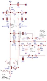 Fixed Pitch Oscillator & Variable-Switched-Capacitor