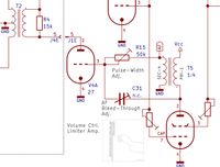 Rockmore-Theremin Pitch AF Limiter Amplifier Schematic
