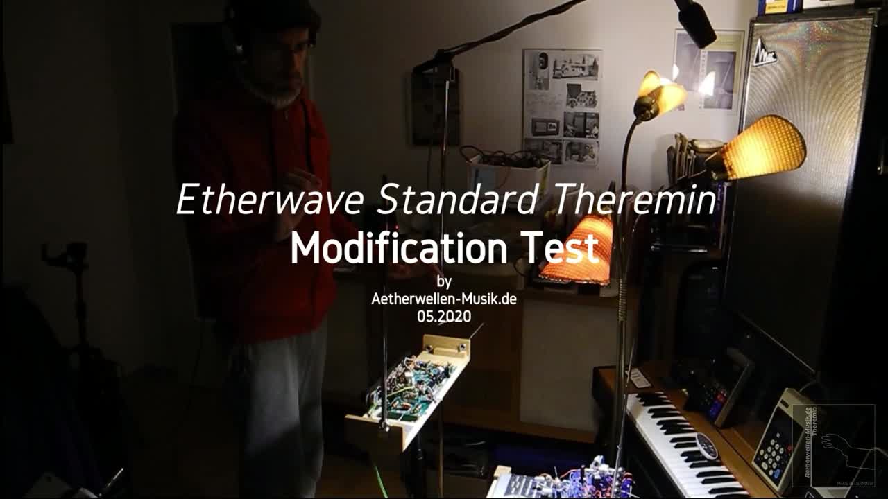 EW Theremin 'Rockmore-Sound' Modification