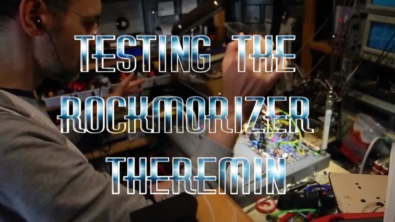 Rockmorizer Kosmos-XN Theremin Test (2016)